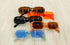 Retro Narrow Rectangular Oval Sunglasses